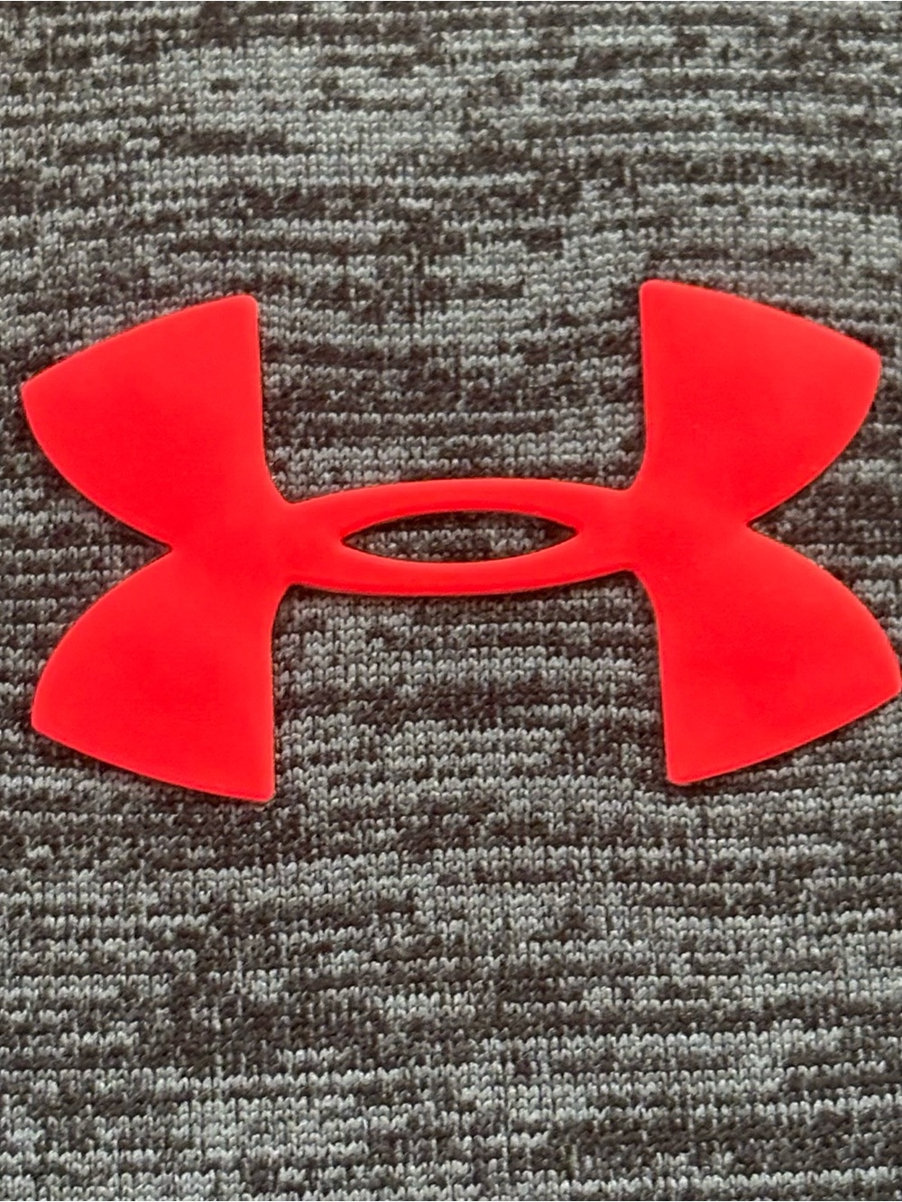 Under Armour ColdGear Quarter‑Zip Pullover Gray/Red – Men’s Large